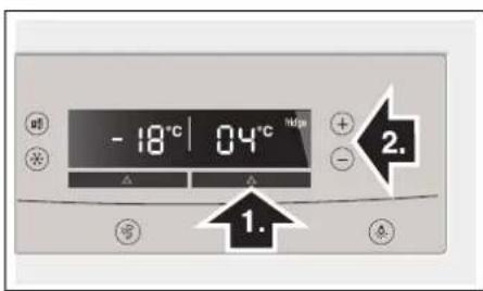 - 18°C | 04°C Nsp 1. 2. 1.