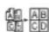 OLIVETTI d-COPIA 1601 - Press the [2 IN 1 / 4 IN 1] key (d) to select the desired mode. - 2