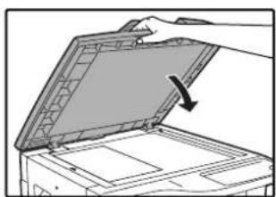 OLIVETTI d-COPIA 1601 - Close the document cover/SPF. - 1