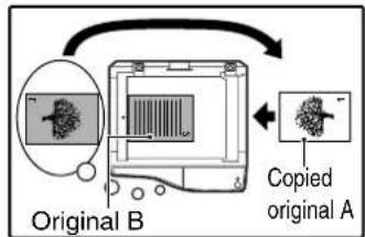 Original B Copied original A