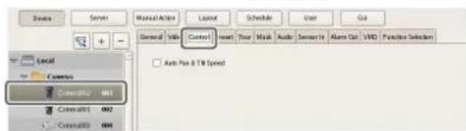 General Video Control Input Show Mask Audio Session Alarm Call VIND Function Selection Auto Pass & TB Speed
