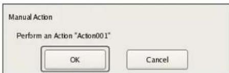 Manual Action Perform an Action "Action001" OK Cancel