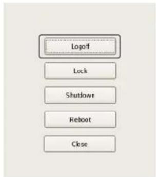 Logolf Lock Shutdown Reboot Close