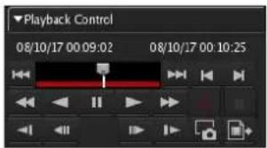 Playback Control 08/10/17 00:09:02 08/10/17 00:10:25
