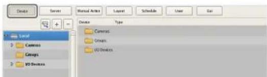 Device Server Mural Active Layout Schedule User Set Local Groups UO Devices Device Type Groups UO Devices