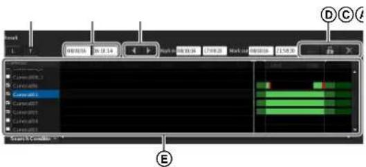 Track L 100% 00:14 High 40% 1798.20 Track 40% 2158.30 D C Search & Combin E