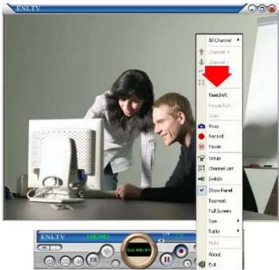 ENLTV All Channel Channel + Channel LineShift Position/Rush Snap Record Pause Setup Channel List Switch Show Panel Topmost Full Screen Size Ratio Fula About Edit