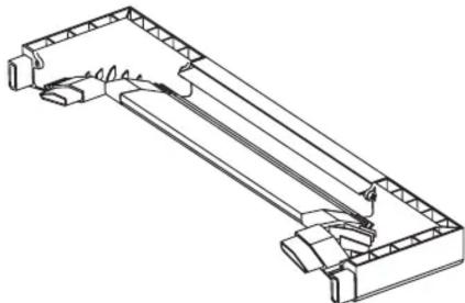 Draper 253219 projection screen 253219 - Frame Preparation - 3