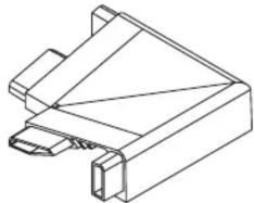 Draper 253219 projection screen 253219 - Caution - 2