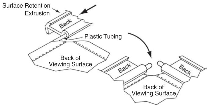 Draper 253219 projection screen 253219 - Surface Preparation - 2