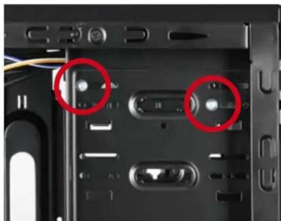 Sharkoon T9 Value - Installation of a 3.5" device - 5