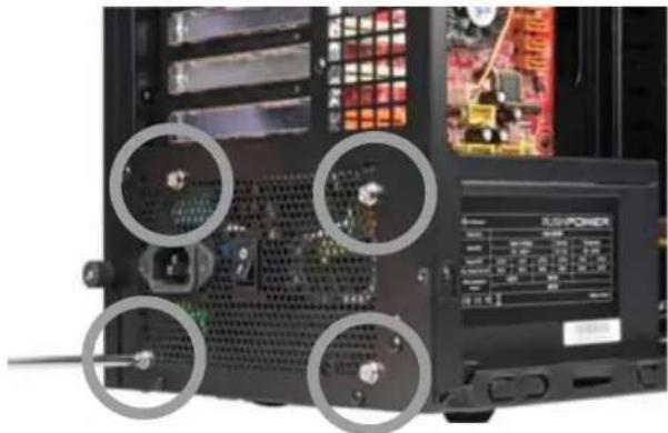 Sharkoon T9 Value - Installation of a PSU - 3