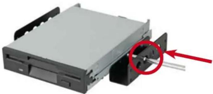Sharkoon T9 Value - Installation of a 3.5" device - 3