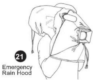 Emergency Rain Hood 21