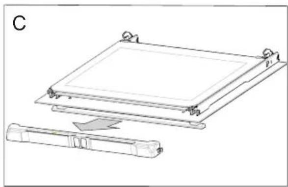 GRAM IOP 12654-92 X - Removing the inner panel - 2