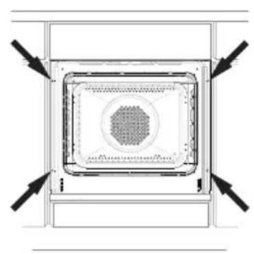 GRAM IOP 12654-92 X - Installing the oven - 3