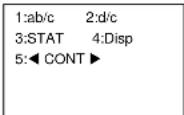 AURORA AX-595TV - Calculator Set-up Menu - 3