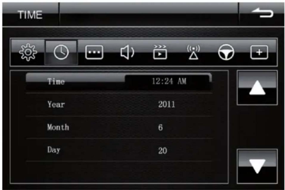 TIME Time 12:24 AM Year 2011 Month 6 Day 20
