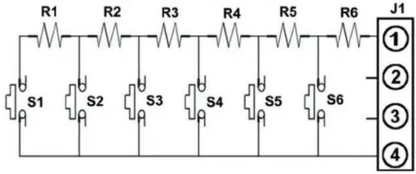 R1 R2 R3 R4 R5 R6 S1 S2 S3 S4 S5 S6 J1 ① ② ③ ④