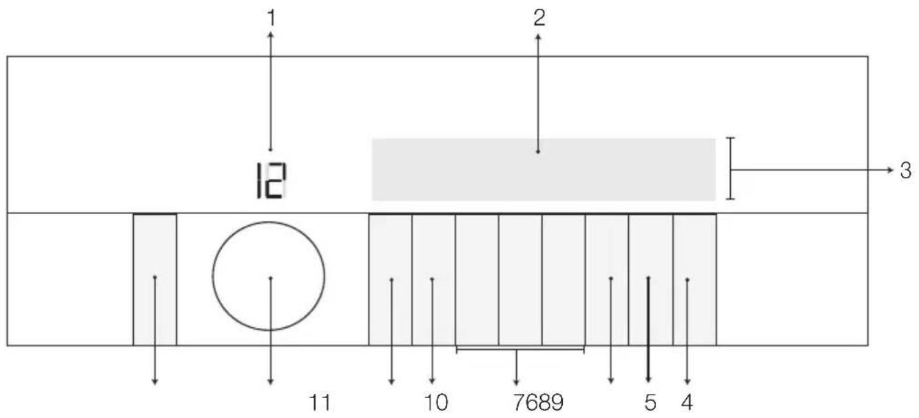 1 2 3 12 11 10 7689 5 4