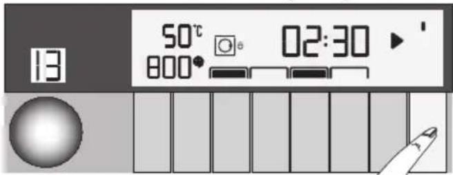 13 50°C 800° 02:30