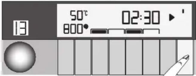 13 50°C 800° 02:30