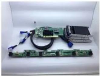 INTEL R1208WT2GS - 1U 8x2.5" Combo PCIe\* SFF (NVMe) SSD / SAS Backplane – Intel® Accessory Kit A1U44X25NVMEDK - 2