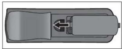 VIEWSONIC PJD5350LS - Installing the batteries - 3