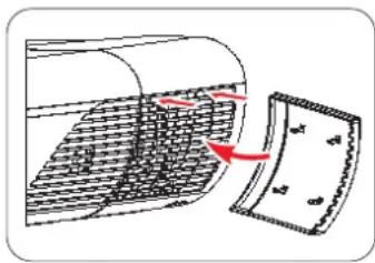 VIEWSONIC PJD5350LS - Caution - 1