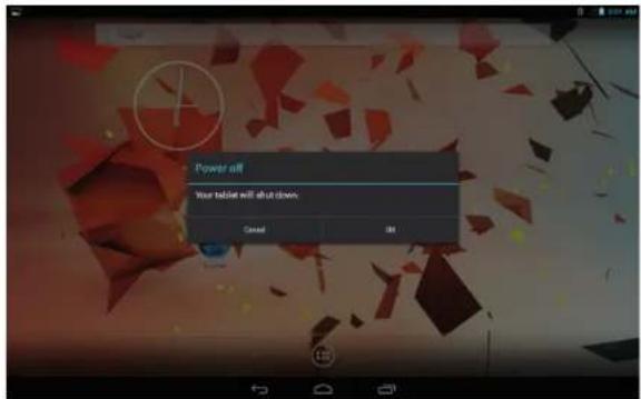 THOMSON THBK1-10.64DB - Activation/désactivation de la tablette - 1