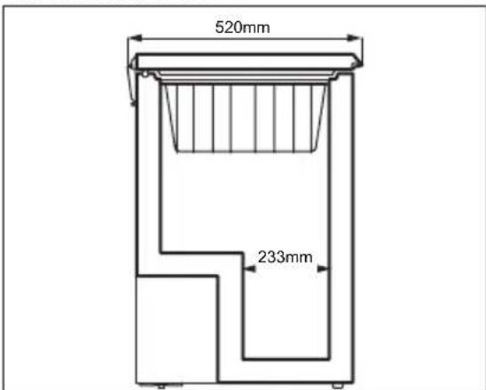 520mm 233mm
