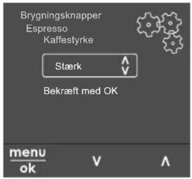 MELITTA Caffeo Barista TSP - Navigere i menuen - 1