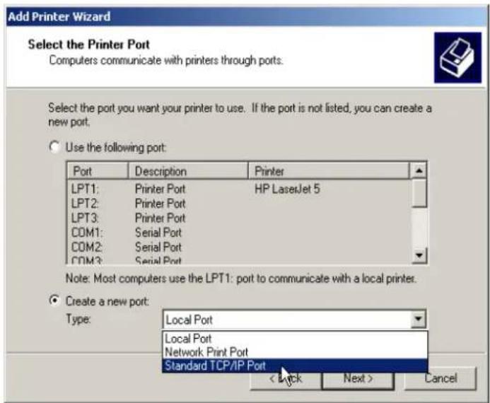 Add Printer Wizard Select the Printer Port Computers communicate with printers through ports. Select the port you want your printer to use. If the port is not listed, you can create a new port. Use the following port: Port Description Printer LPT1: Printer Port HP LaserJet 5 LPT2: Printer Port LPT3:…