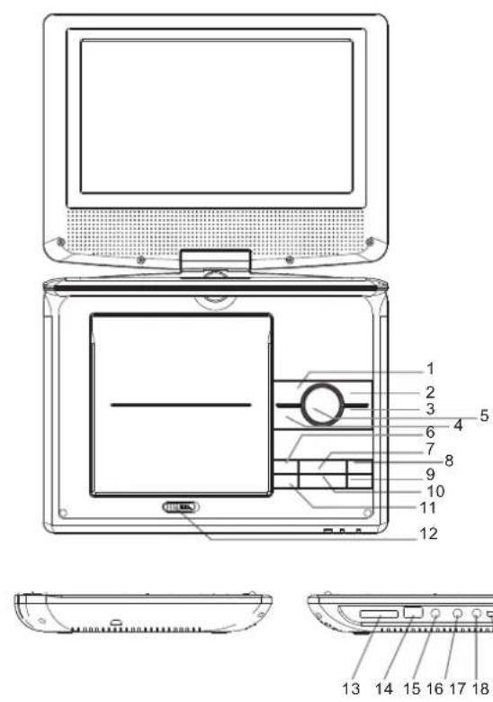 Reflexion DVD9002 - DVD-Player - 1