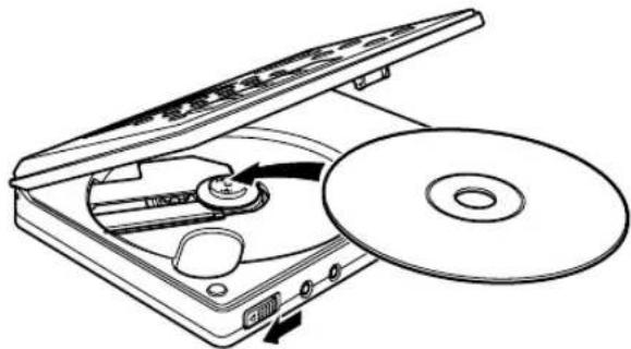 TASCAM CD-BT2 - Setting a CD - 1