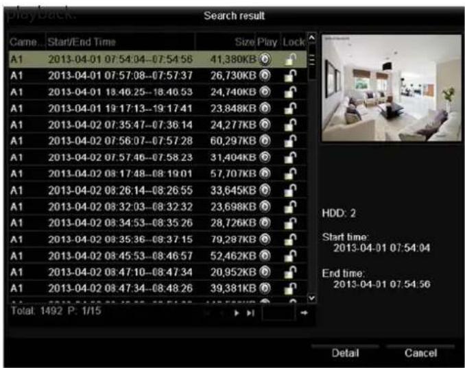 SWANN DVR4-1500 - To initiate playback: - 1