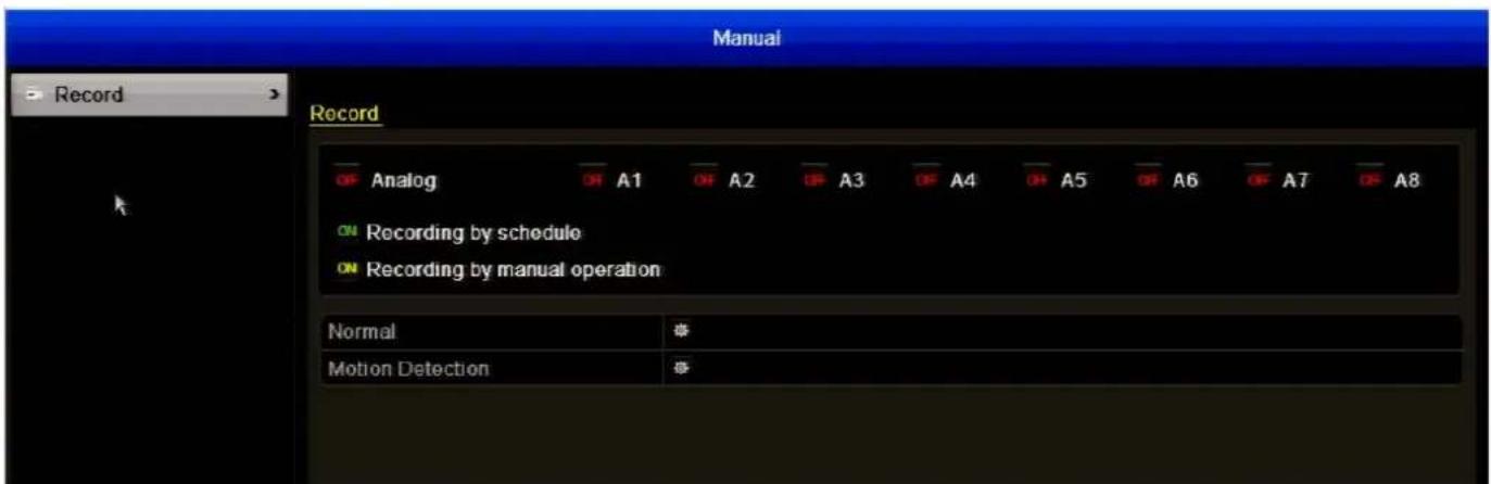 SWANN DVR4-1500 - Manual: Record - 1