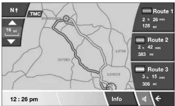 N↑ TMC BIRMINGHAM 16 ml Oxford LUTON LONDON Route 1 2 h 26 min 128 ml Route 2 2 h 42 min 383 ml Route 3 3 h 15 min 356 mi 12 : 26 pm Info