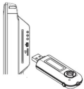 COBY LEDVD2396 - USB/Card Access - 1