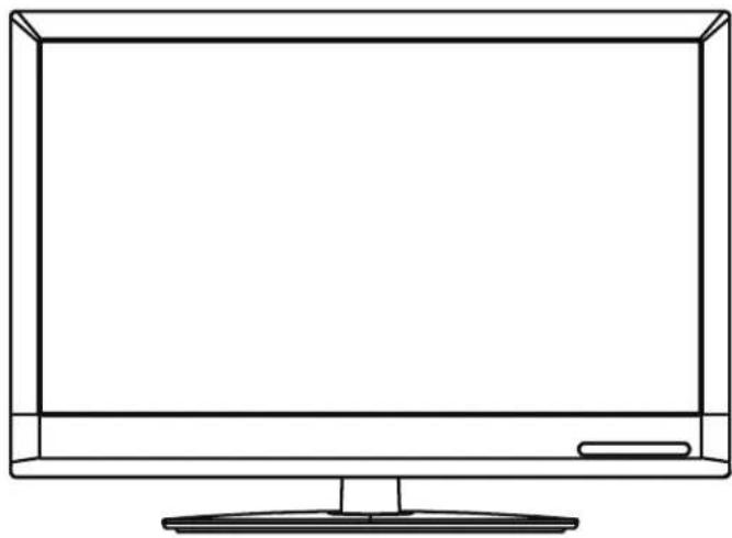 COBY LEDVD2396 - TFT LED Widescreen Television - 1