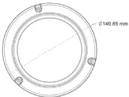 Ø149.85 mm