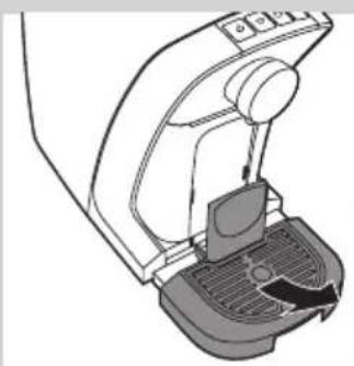 Caffitaly HD8602 - Adjusting the drip tray height - 1