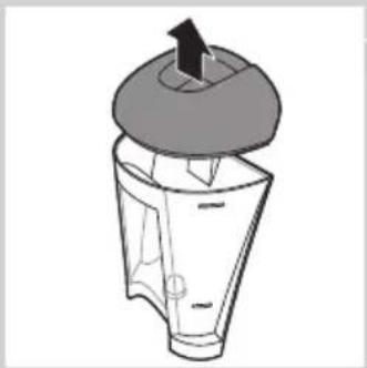 Caffitaly HD8602 - Filling the water tank - 2