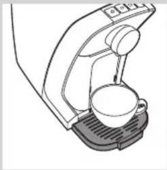 Caffitaly HD8602 - Adjusting the drip tray height - 3