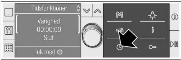 BOSCH HBG784950S - Indstille tilberedningstid - 1