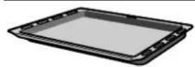BOSCH HBG784950S - Emaljeret bageplade - 1