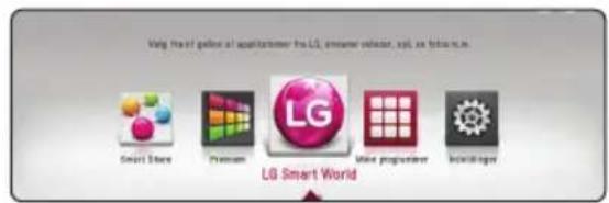 LG BP430N - Brugen af LG Smart World - 1