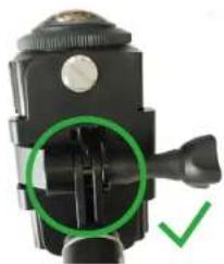 Close-up of a black mechanical device with a green circular annotation highlighting a mechanical component (no text or symbols visible)