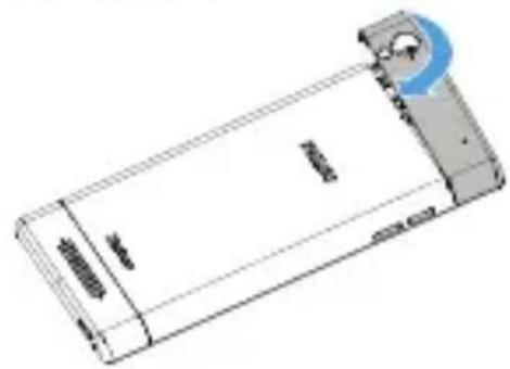 PHILIPS V787 - 插入 SIM 卡 - 1