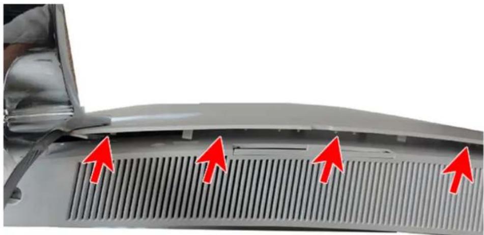 HP ENVY Curved Pro Curved - Rear bottom cover - 6